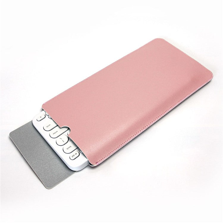 For Logitech K380 Protective Cover Bluetooth Keyboard Portable Carrying Case - Pink / Silver