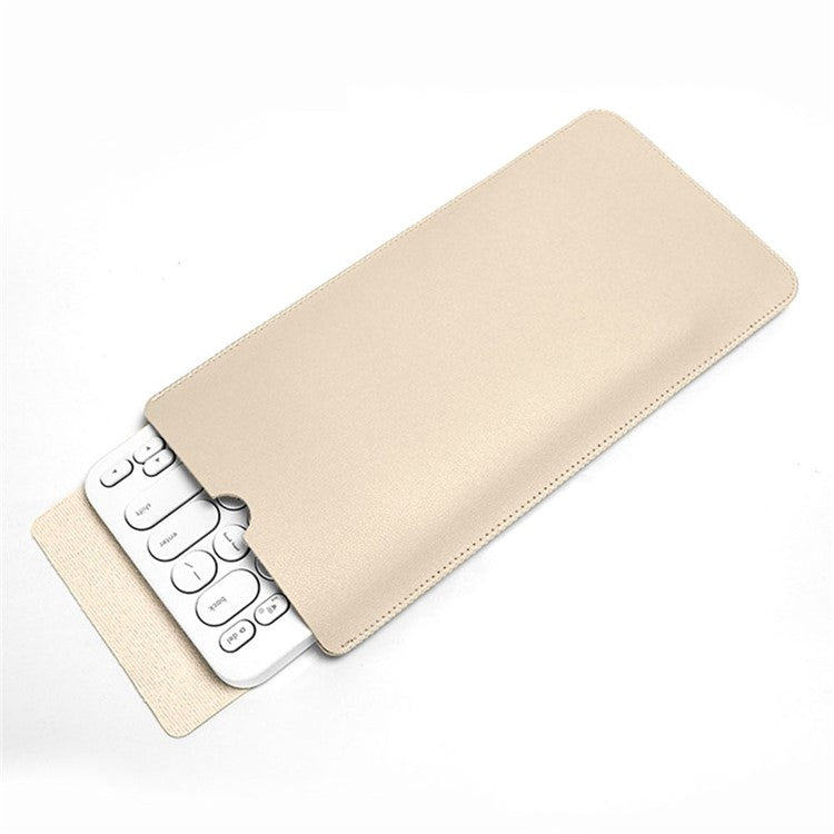For Logitech K380 Protective Cover Bluetooth Keyboard Portable Carrying Case - Apricot
