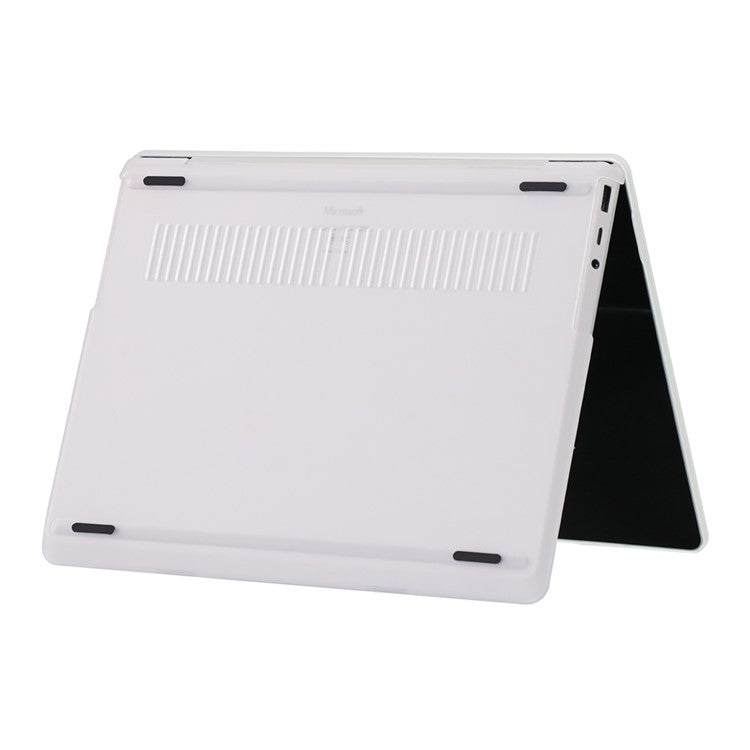 Matte Case For Microsoft Surface Laptop Go 3  /  2  /  1 12.4 inch (1943  /  2013) Hard PC Laptop Cover - White