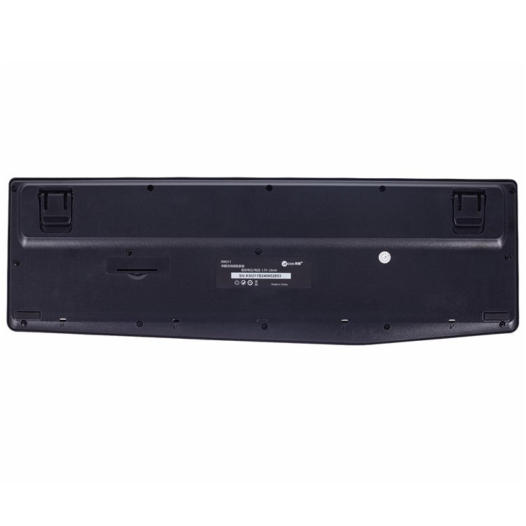 LENOVO LECOO KW211 Wireless Keyboard Mouse Combo 2.4G for Office 106 Keys 1200 DPI