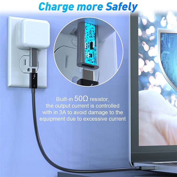 XQ-ZH0011 USB3.0 to Type-C OTG Adapter USB Male to USB-C Female Converter Charging Data Transmission Connector