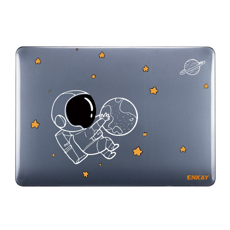 ENKAY HAT PRINCE for MacBook Pro 16 inch (2024) (2023) (2021) A2485 Pattern Design PC Laptop Case Notebook Cover  - Astronaut No.5