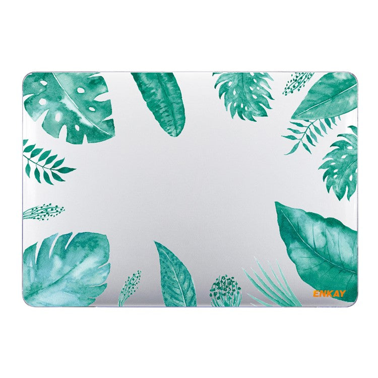 ENKAY HAT PRINCE for MacBook Pro 16 inch (2024) (2023) (2021) A2485 Forest Series Laptop Case Hard PC Notebook Cover - Leaf