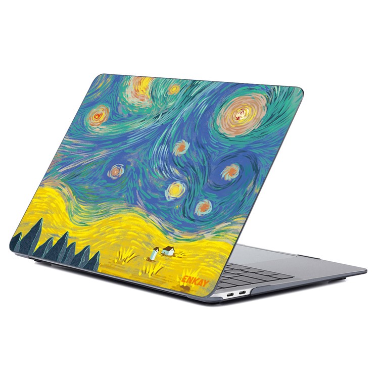 ENKAY HAT PRINCE Natural Pattern Plastic Hard Case Dustproof Cover for MacBook Pro 16 inch (2024) (2023) (2021) A2485 - Field