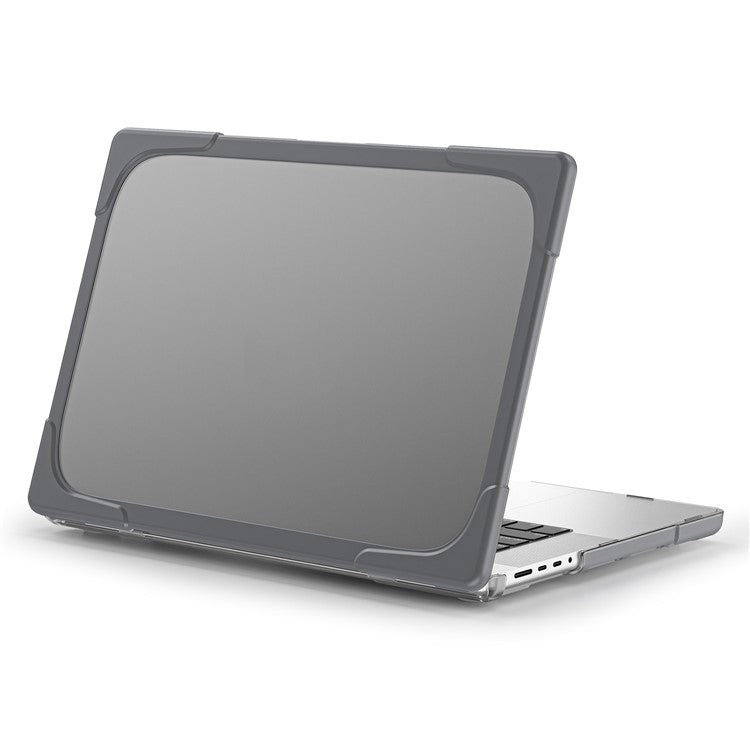 For MacBook Pro 14 inch (2024) (2023) (2021) A2442 / A2779  / A2918 / A2992 (M1 / M2 / M3) Hard PC Laptop Case - Grey