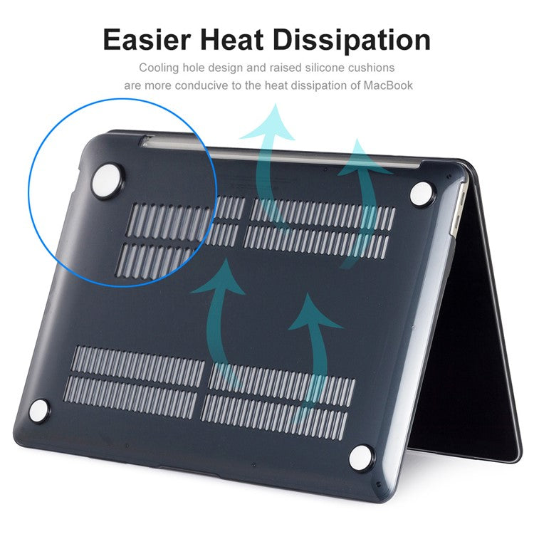 ENKAY HAT PRINCE for MacBook Pro 16 inch (2024) (2023) (2021) A2485 Vintage Flowers Patterns Series PC Laptop Case - Plum Blossom