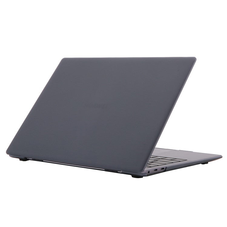 For Huawei MateBook D14 (2023) Matte Protective Cover Smooth Touch Hard PC Laptop Case - Black