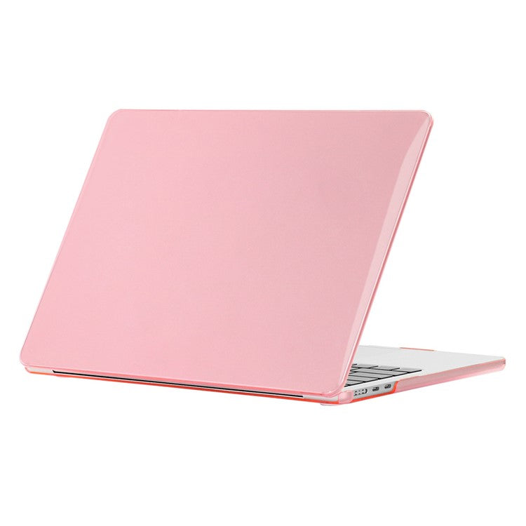 ENKAY HAT PRINCE Shockproof Case for Macbook Air 15 inch (2023) M2 A2941 / (2024) A3114 M3 Anti-Scratch Laptop Hard PC Case - Pink