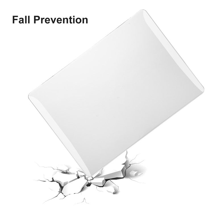 ENKAY HAT PRINCE Shockproof Case for Macbook Air 15 inch (2023) M2 A2941 / (2024) A3114 M3 Anti-Scratch Laptop Hard PC Case - Grey