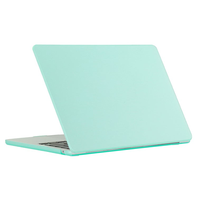 ENKAY HAT PRINCE Shockproof Matte Case for Macbook Air 15 inch (2025) / (2024) A3114 M3 / (2023) M2 A2941 Anti-Drop Laptop Slim Case - Light Green