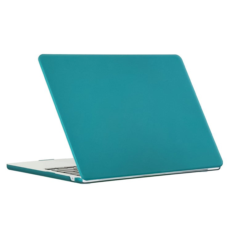 ENKAY HAT PRINCE Shockproof Matte Case for Macbook Air 15 inch (2025) / (2024) A3114 M3 / (2023) M2 A2941 Anti-Drop Laptop Slim Case - Cyan
