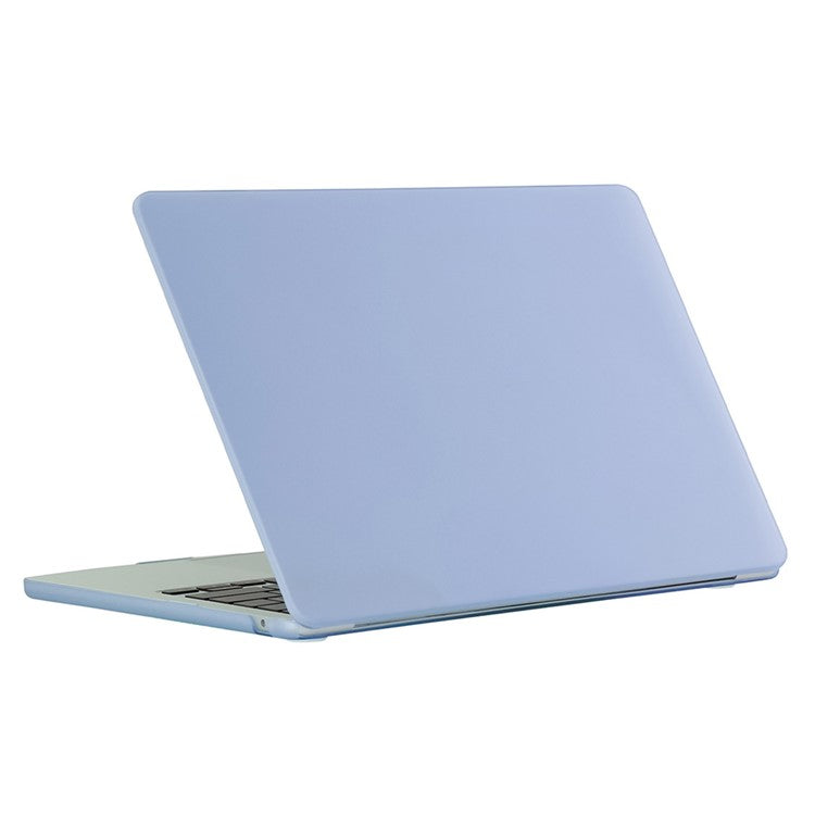 ENKAY HAT PRINCE Shockproof Matte Case for Macbook Air 15 inch (2025) / (2024) A3114 M3 / (2023) M2 A2941 Anti-Drop Laptop Slim Case - Purple  /  Blue