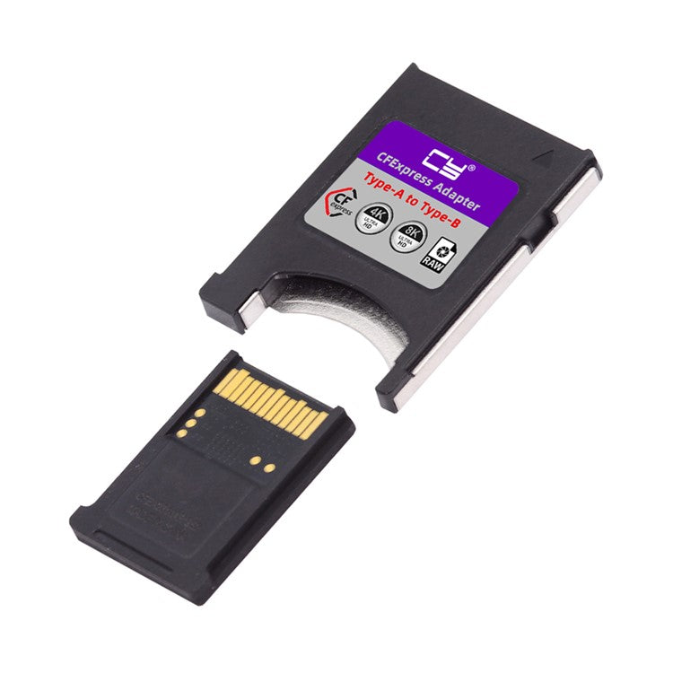 SA-080 CFexpress Type-A to Type-B Memory Card Kit Case CFE CFA to CFB Adapter Compatible with Camera 8K RAW PCIe Expansion