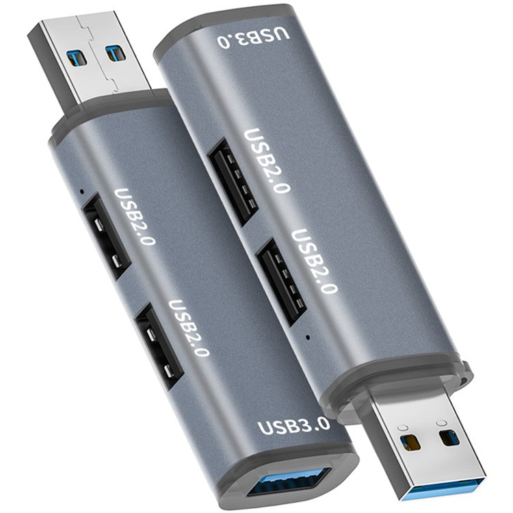 ADS-302A USB Adapter Hub to 1 X USB 3.0 + 2 X USB 2.0 Expansion Station - Grey