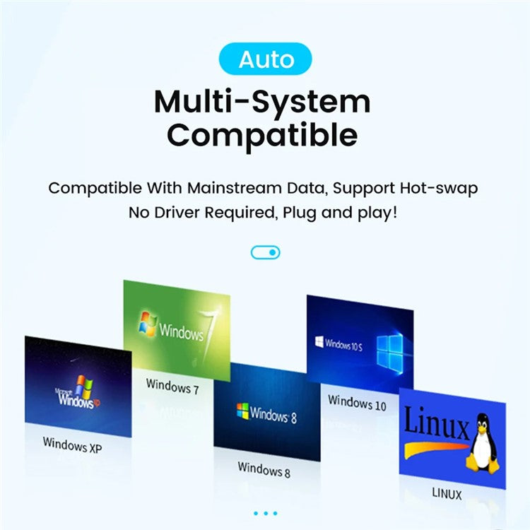 ADS-302A USB Adapter Hub to 1 X USB 3.0 + 2 X USB 2.0 Expansion Station - Grey