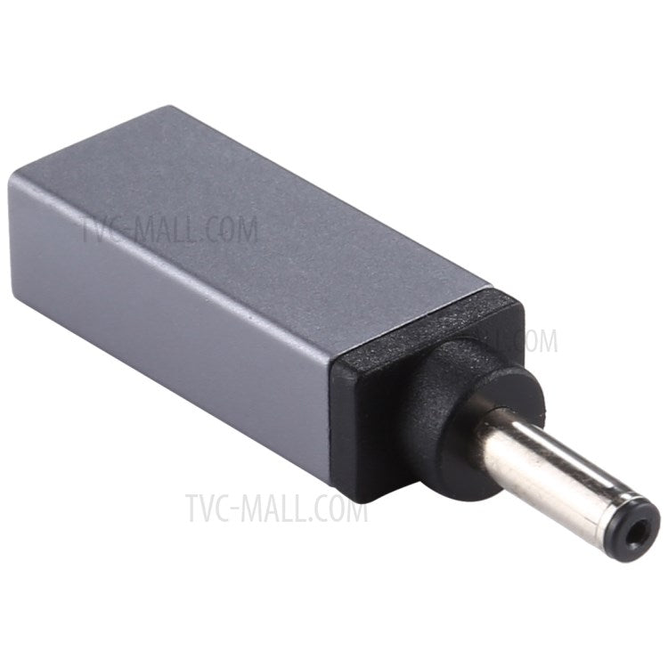 PD 19V 4.0x1.35mm Male Adapter Connector - Grey