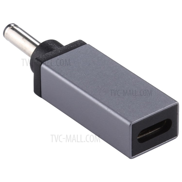 PD 19V 4.0x1.35mm Male Adapter Connector - Grey