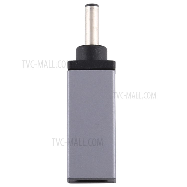 PD 19V 4.0x1.35mm Male Adapter Connector - Grey