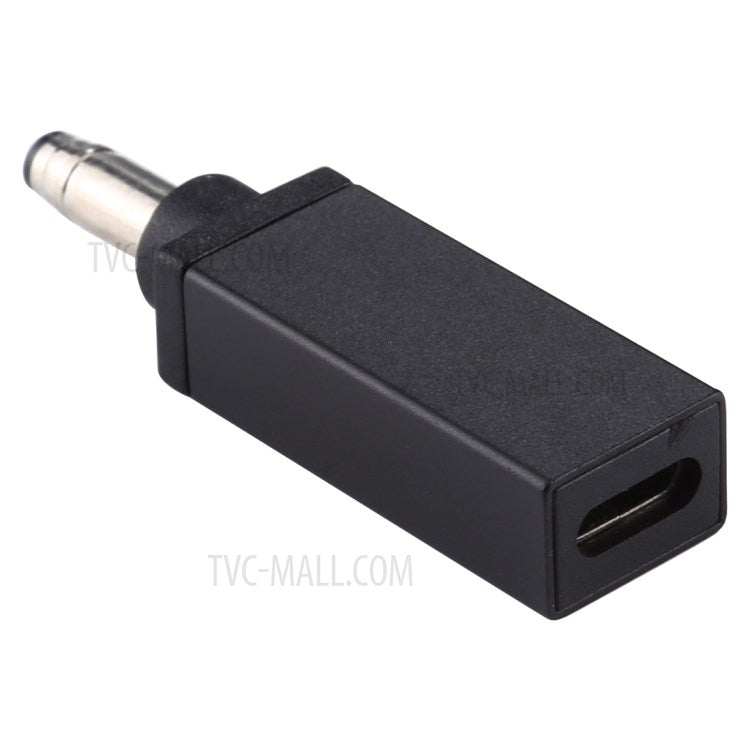 PD 18.5V-20V 4.8x1.7mm Male Adapter Connector - Black