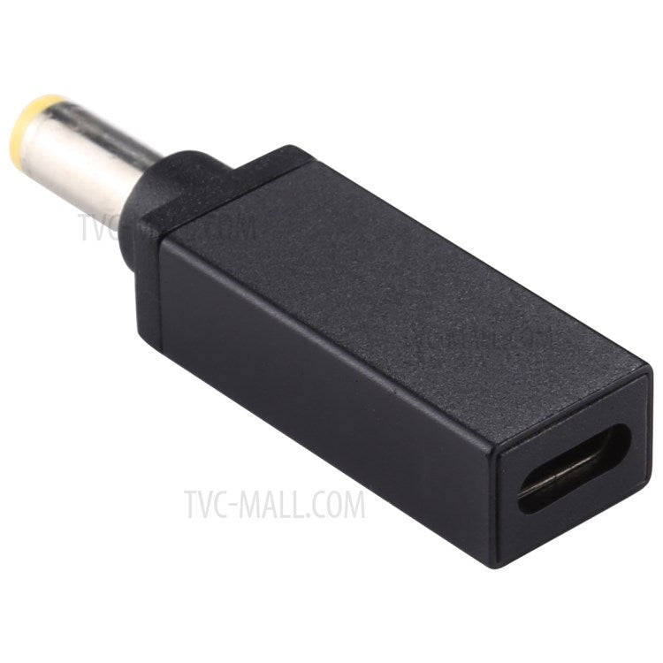 PD 18.5V-20V 5.5x1.7mm Male Adapter Connector - Black