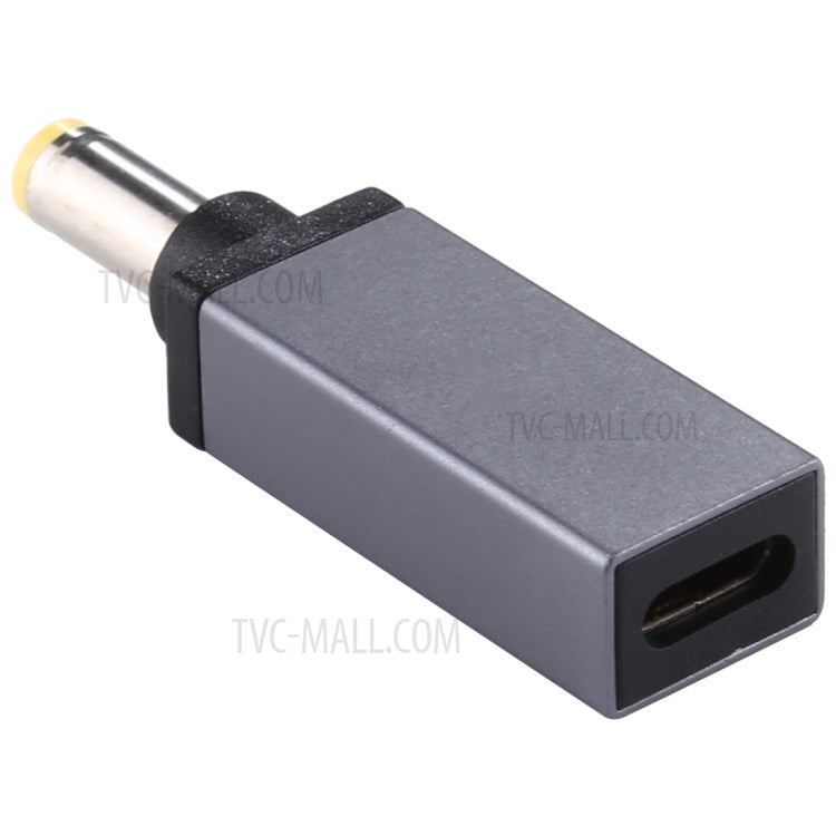 PD 18.5V-20V 5.5x1.7mm Male Adapter Connector - Grey
