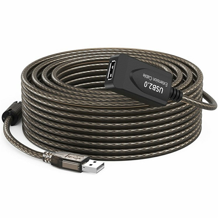 U201 5m USB2.0 Male to Female PVC Extension Cable Conference Camera Scanner Conversion Cord