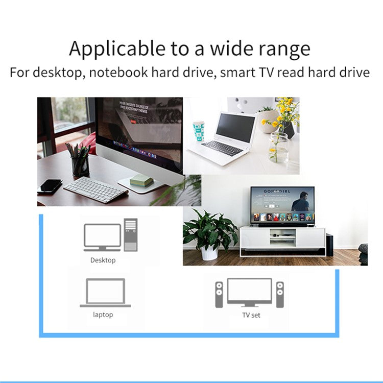 BLUEENDLESS US25 USB SATA 3 Cable SATA to USB 3.0 OTG Adapter Support 2.5 inch External Hard Drive HDD SSD Case