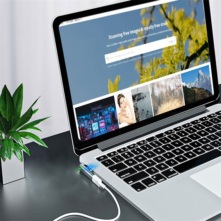 Type-C Female to for Magsafe 2 Converter PD Fast Charging Metal Adapter for MacBook