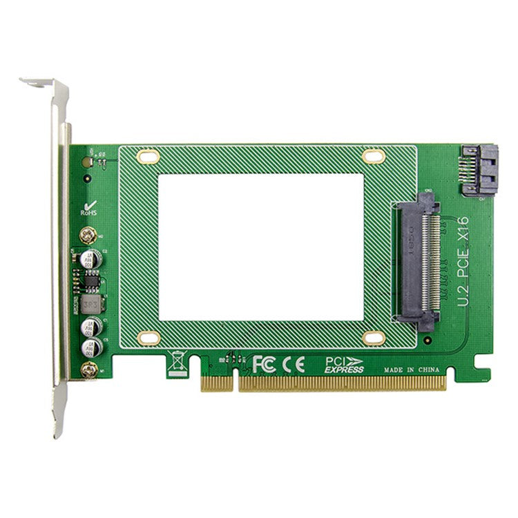 PCI-E 3.0 X16 U.2 SFF8639 Solid State Drive Expansion Card 2.5 Inch SSD Conversion Card NVMe