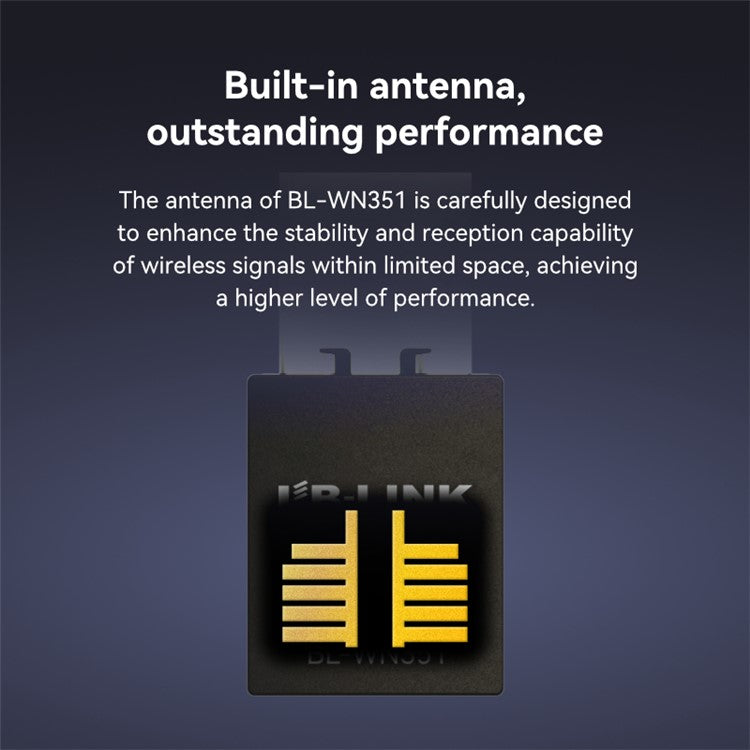 LB-LINK BL-WN351 300M USB Wireless Network Card WiFi Receiver for Desktop Computer Laptop