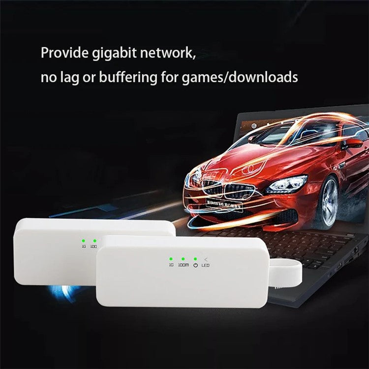 TXA062 1000Mbps USB-C to Gigabit Hub Adapter Plug and Play Network Adapter