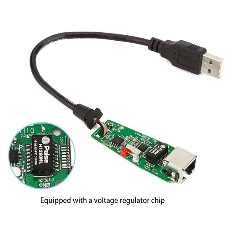 TXA041 USB to RJ45 Network Adapter Home Office 100Mbps Network Cable Connector