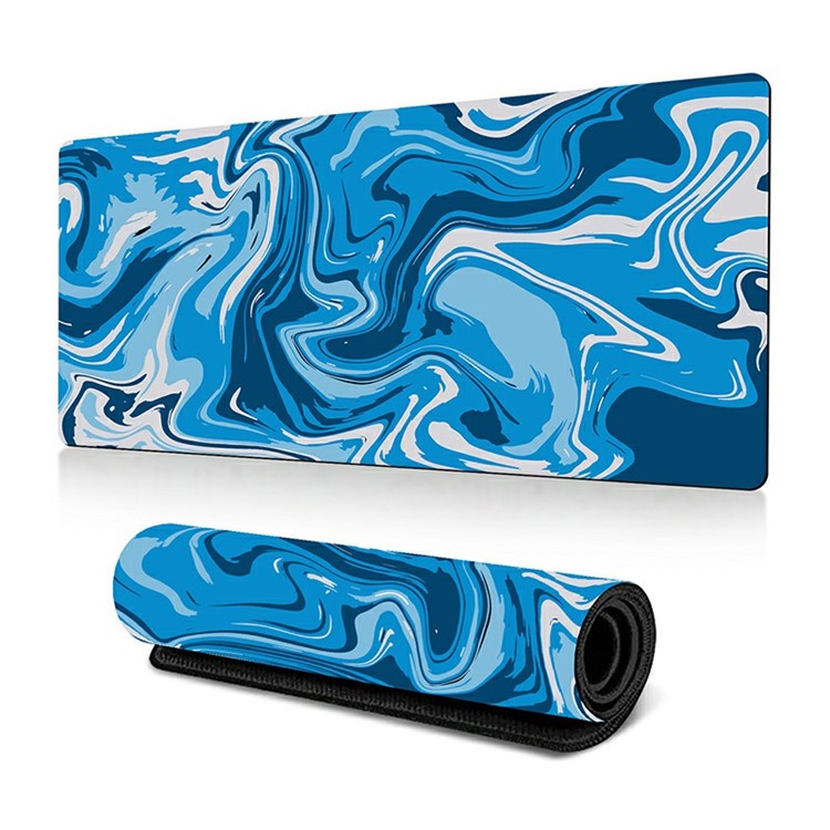 300 x 700 x 2mm Abstract Fluid Design Mouse Pad Non-Slip Rubber Mouse Mat - Style F