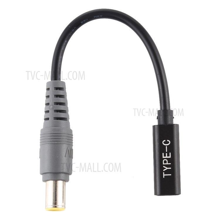 Type-C to 7.9x5.5mm Laptop Power Charger Cable