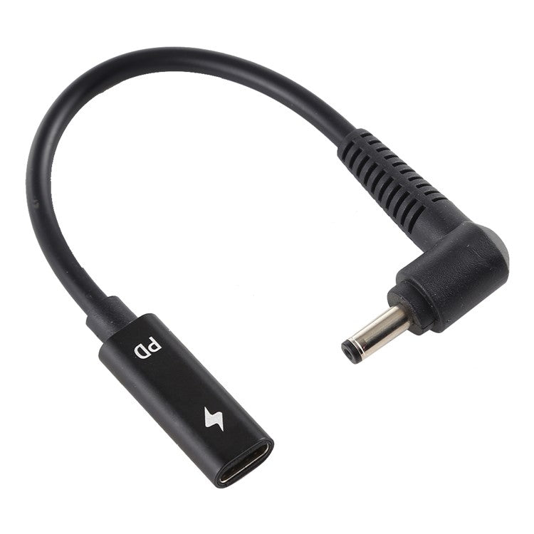 Type-C to 4.0x1.35mm Laptop Power Charger Cable