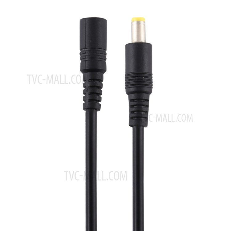 3m 8A DC Power Plug 5.5 x 2.5mm Female To Male Adapter Cable - Black