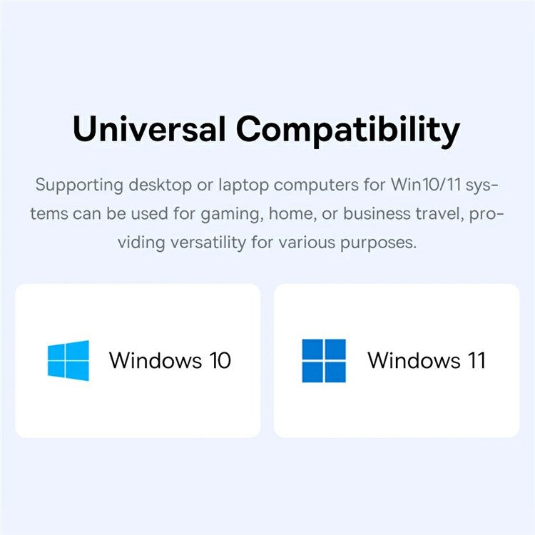 BASEUS Fastjoy 2.4G / 5.8G Dual Band 1800Mbps WiFi Adapter with External Antenna - Black