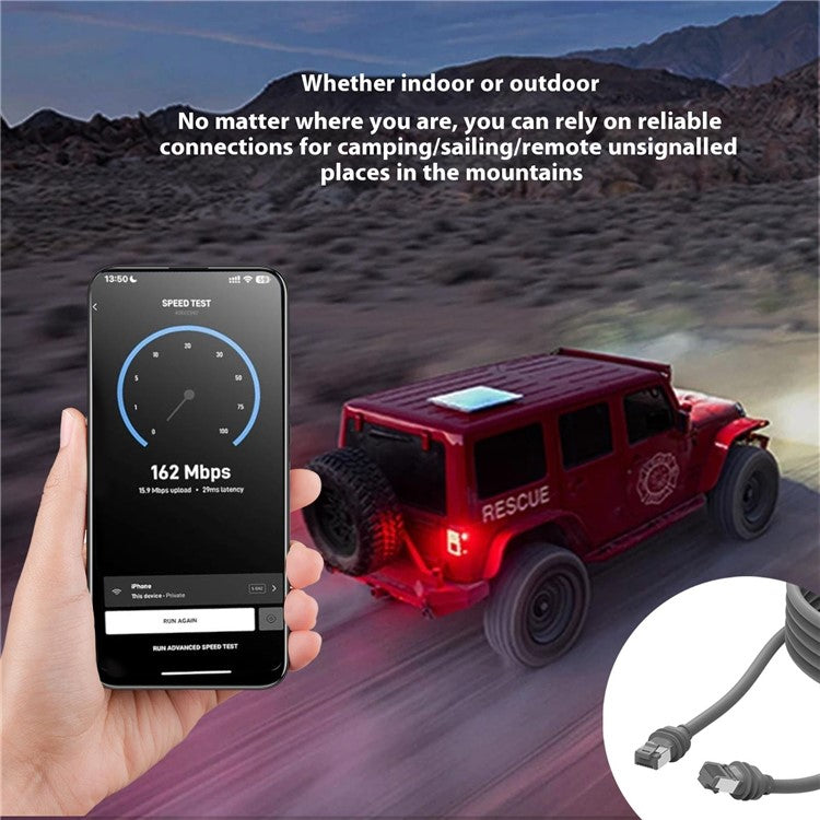 20m Starlink Gen 3 Ethernet Cable Standard V3 CAT6 10Gbps RJ45 Extension Cable