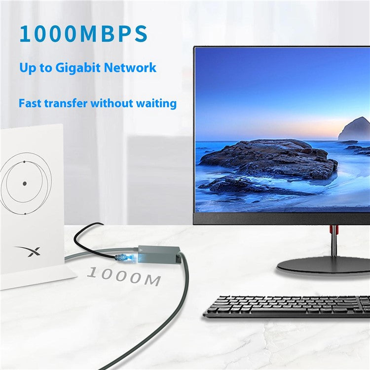 Starlink Satellite Dish Ethernet Adapter Ethernet Kit for Starlink V2 / Gen2 Satellite Internet