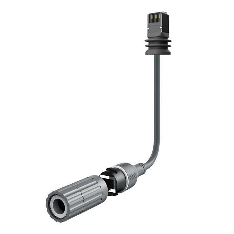 2Pcs Starlink Gen3 V3 Rectangular Satellite Ethernet Cable Adapter 1000Mbps RJ45 Converter