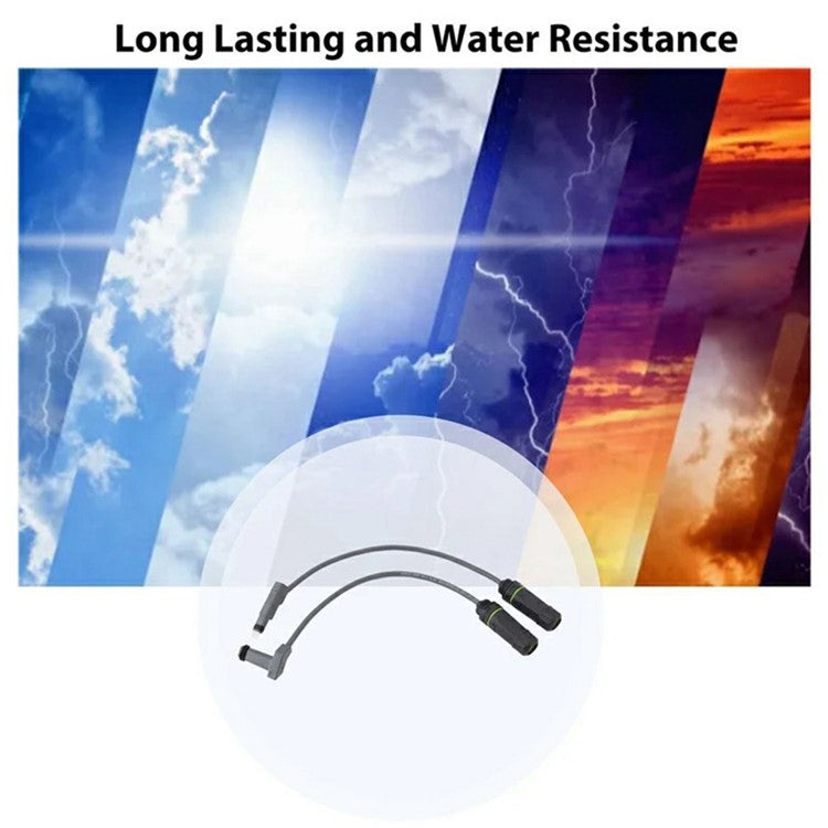 2Pcs Starlink Gen 2 Ethernet Cable Adapter Waterproof 1200Mbps SPX Plug to RJ45 Connector for Router