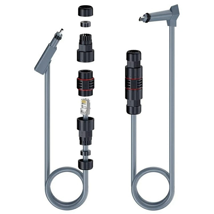 Starlink Gen 2 Ethernet Cable Adapter SPX Plug to RJ45 Connector for Router and Sideplate