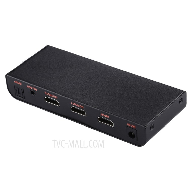 1x2 HDMI 2.0 4K@60Hz Splitter Support HDCP2.2 - EU Plug