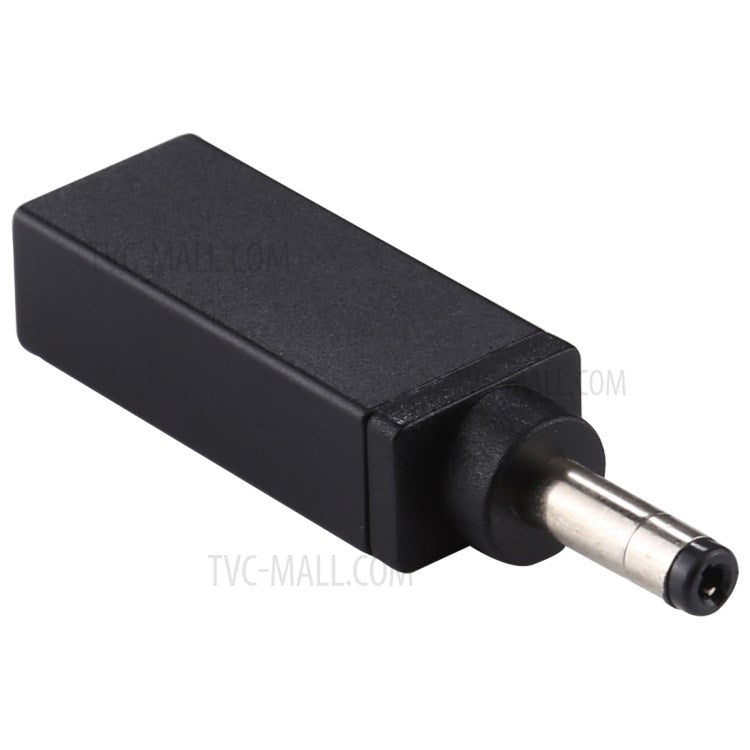 PD 18.5V-20V 4.0x1.7mm Male Adapter Connector - Black