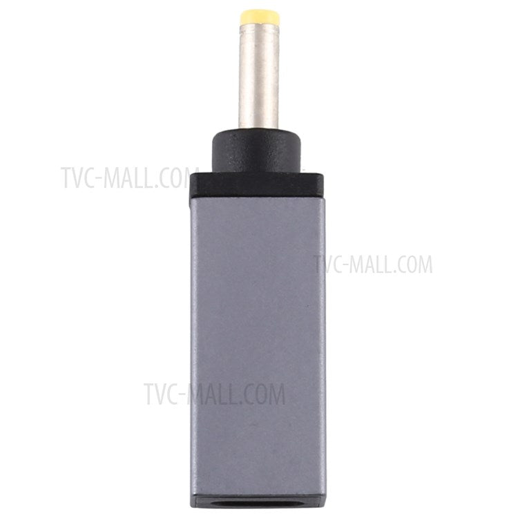 PD 18.5V-20V 4.0x1.7mm Male Adapter Connector - Grey