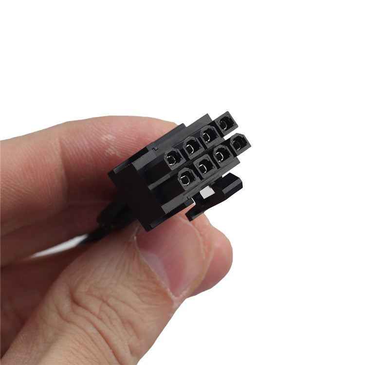 30cm PCI-Express PCIE 8Pin to Dual 8Pin Graphic Video Card Adapter Power Supply Cable