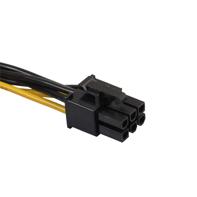 SATA 15pin to 6pin PCIe PCI-e PCI Express Adapter Cable Graphics Card Power Cable