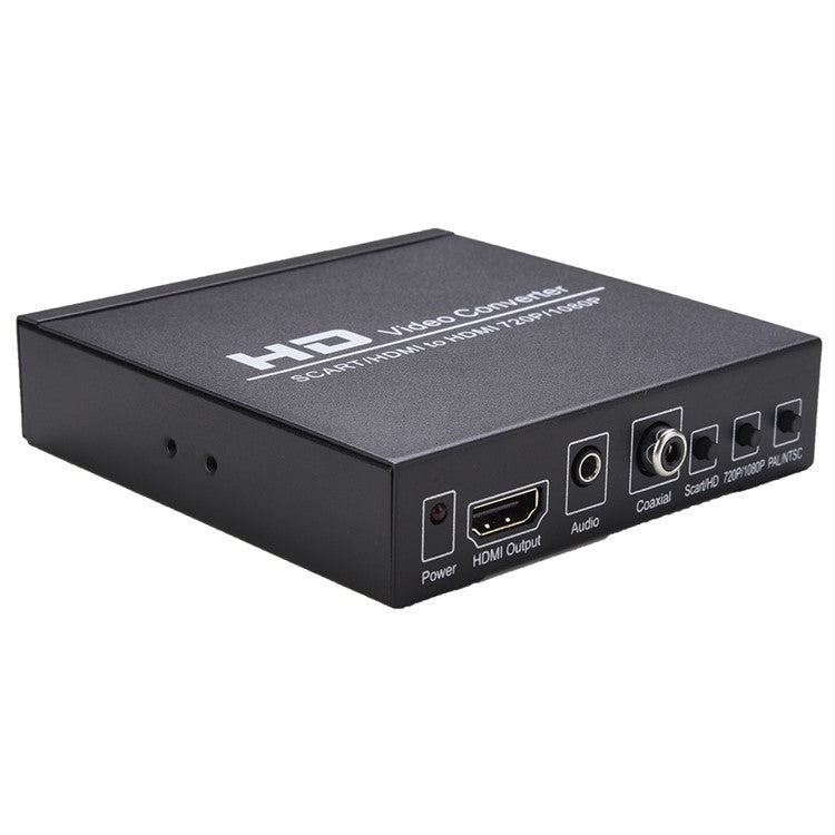NK-8S SCART/HDMI to HDMI Converter Adapter 720P/1080P HDMI Signal for TV DVD Set-top Box HD Player Game Console