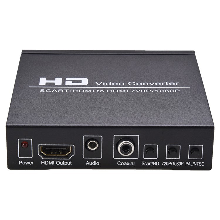NK-8S SCART/HDMI to HDMI Converter Adapter 720P/1080P HDMI Signal for TV DVD Set-top Box HD Player Game Console