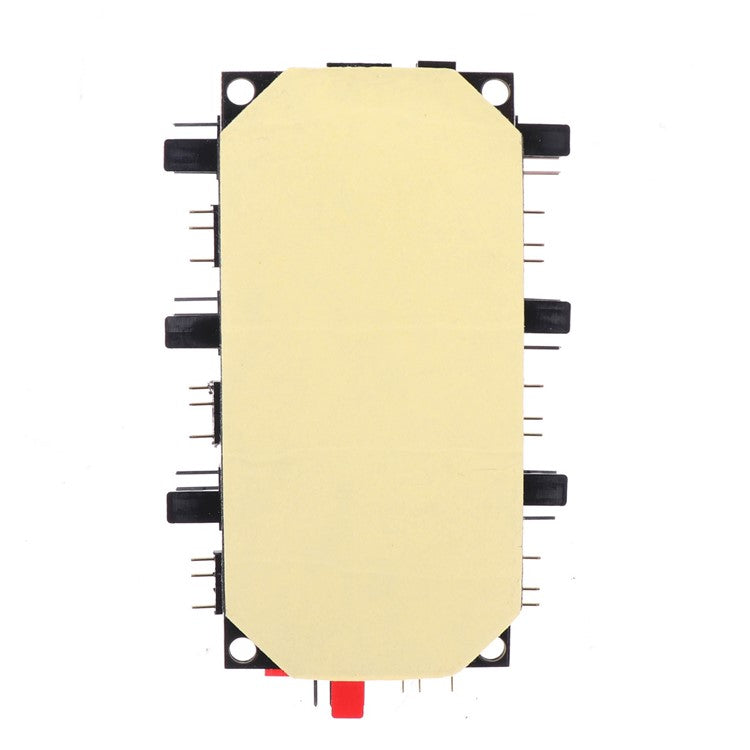 SATA Power Supply 1 to 6 Fan Hub 5V 4Pin PWM 3Pin ARGB Splitter for PC LED Light Cooler Controller with Wireless IR Remote Control